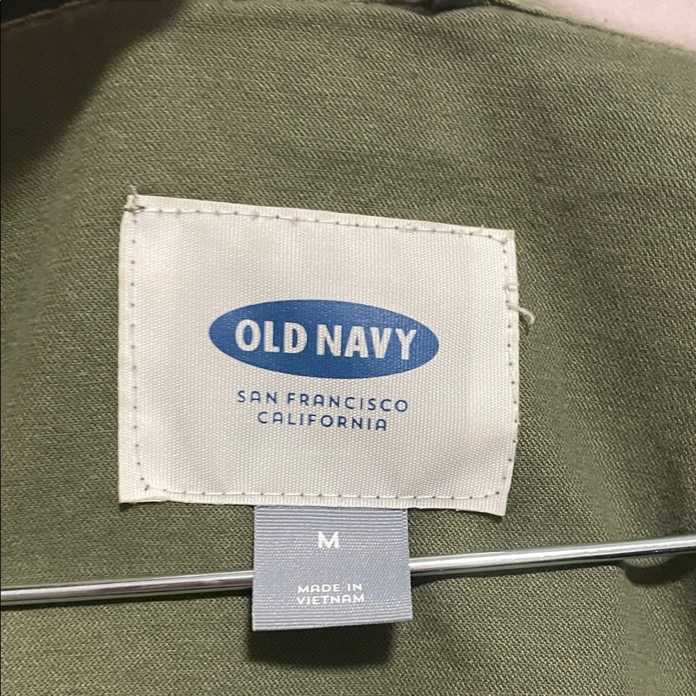 Old Navy Forest Green Utility Jacket - Picture 2 of 8